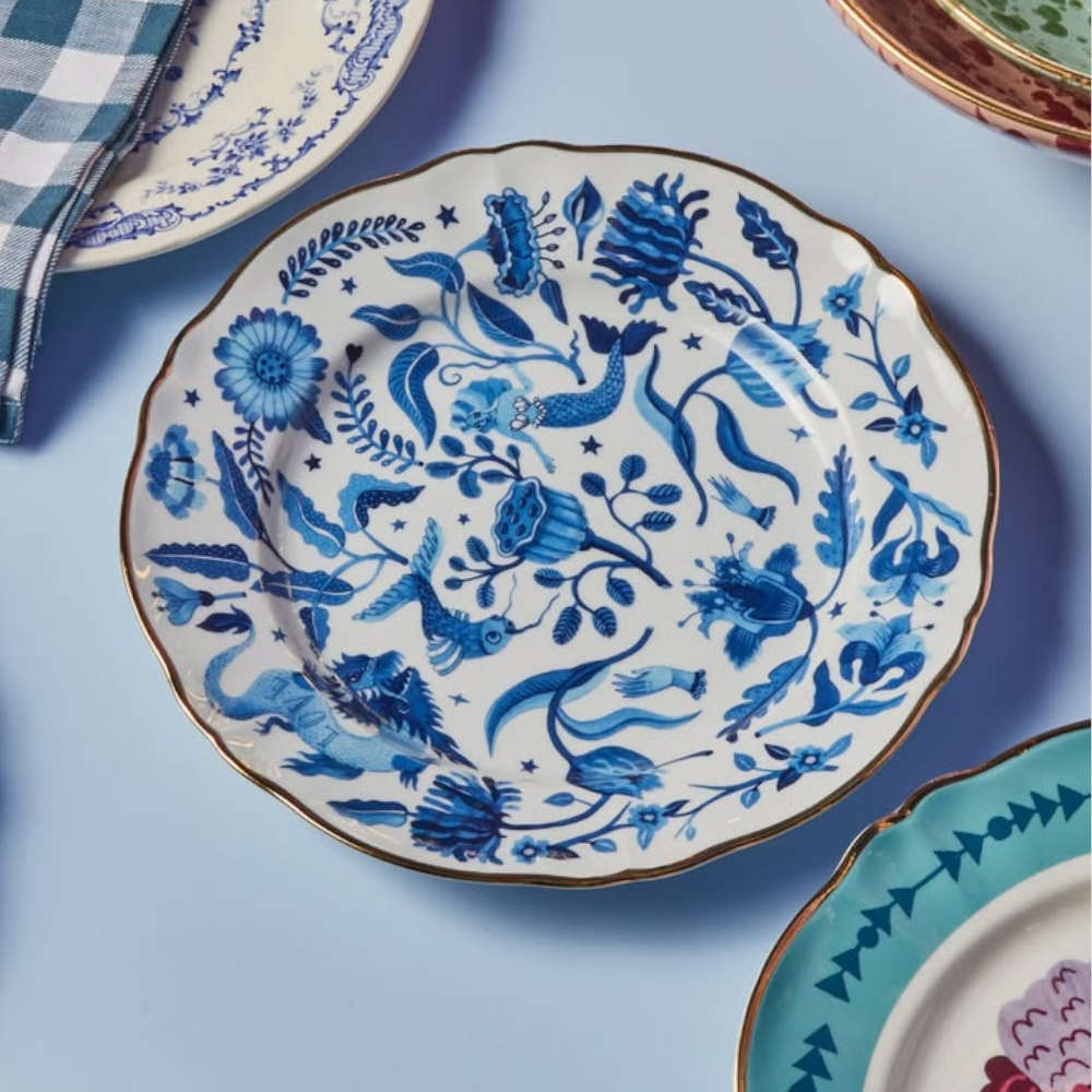 Baixela 18 Pecas Over Blue Bitossi