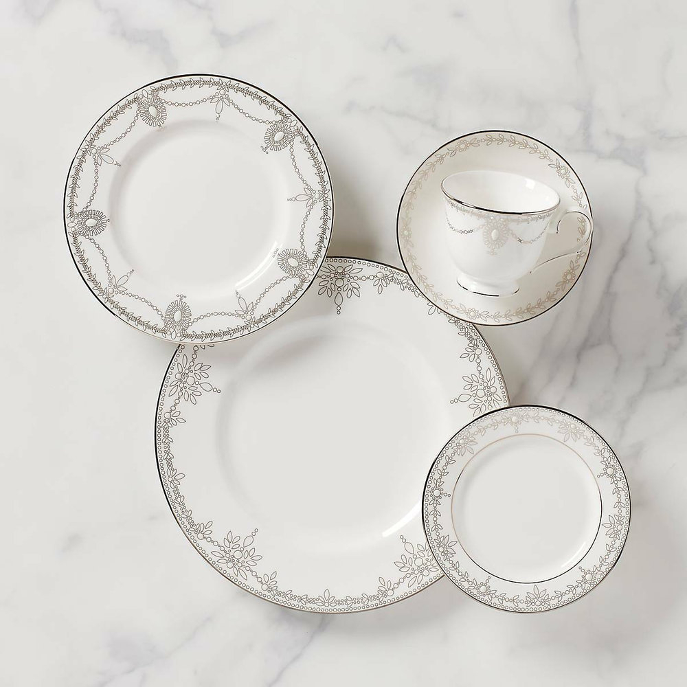 Baixela 24 Pecas Marchesa By Lenox Empire Pearl Baixela 24 Pecas Marchesa By Lenox Empire Pearl