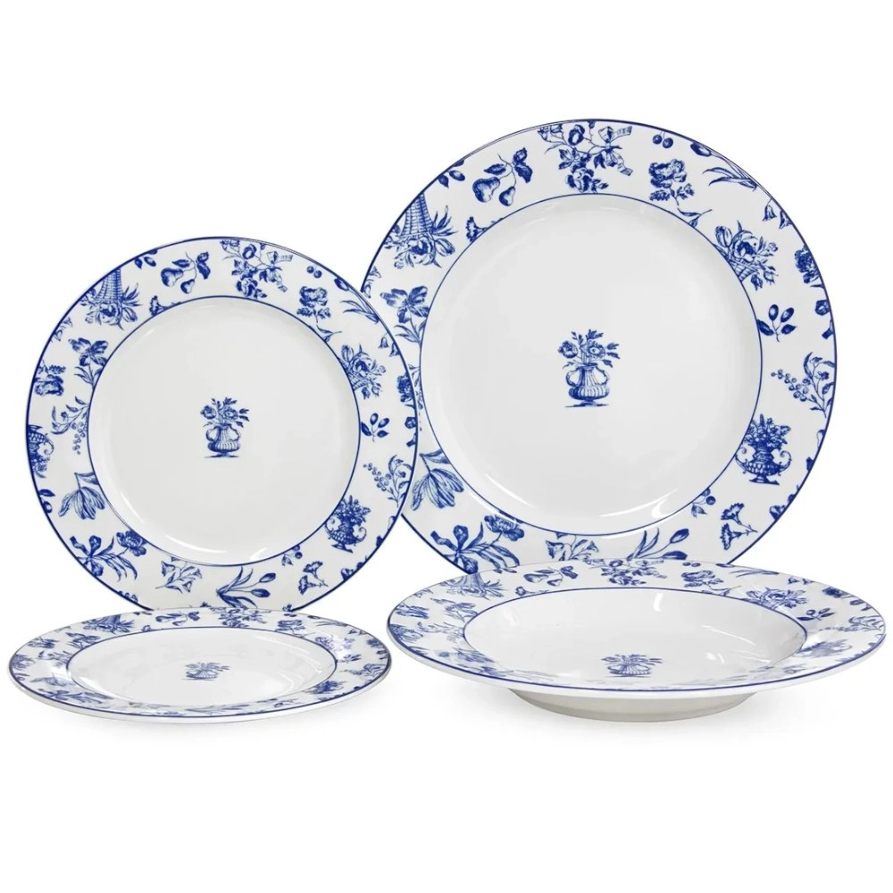 Aparelho de Jantar 24 Pecas  Vista Alegre Chintz