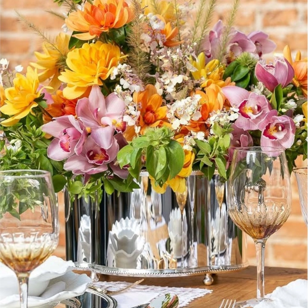 Balde Oval Com Recorte St. James Perola Balde Oval Com Recorte St. James Perola