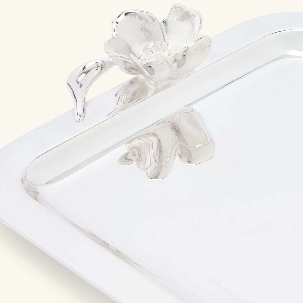 Bandeja Anemone Belle Epoque 26 X 20 Cm Christofle Bandeja Anemone Belle Epoque 26 X 20 Cm Christofle