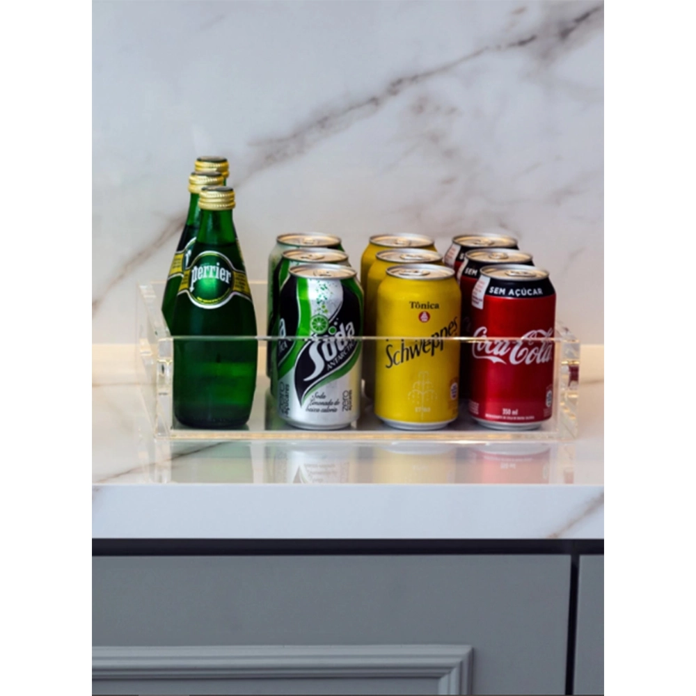 Bandeja Com Alça Onom Modelo 1 8 X 23 X 33 Cm