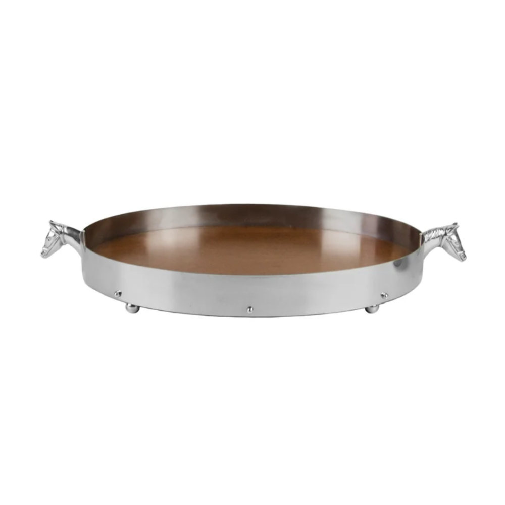 Bandeja Oval Maior - Equestre 65 Cm Bandeja Oval Maior - Equestre 65 Cm
