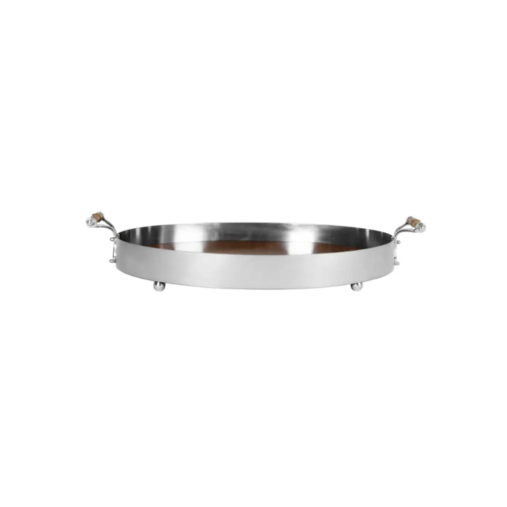Bandeja Oval Menor By Somers Bambu 55 Cm Bandeja Oval Menor By Somers Bambu 55 Cm
