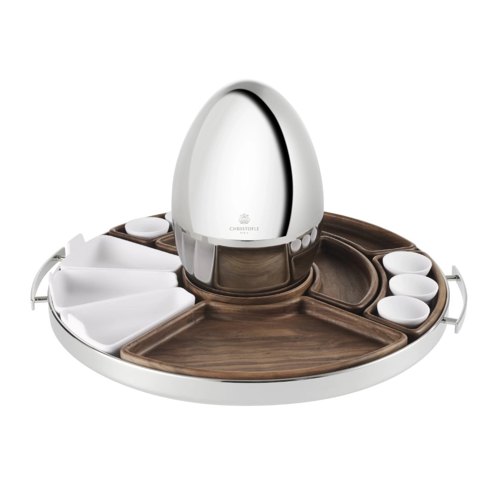 Bandeja Para Aperitivo Christofle Mood Asia 48 Cm Bandeja Para Aperitivo Christofle Mood Asia 48 Cm