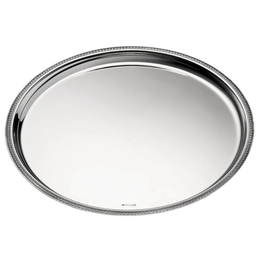Bandeja Redonda Christofle Malmaison 39 Cm Bandeja Redonda Christofle Malmaison 39 Cm