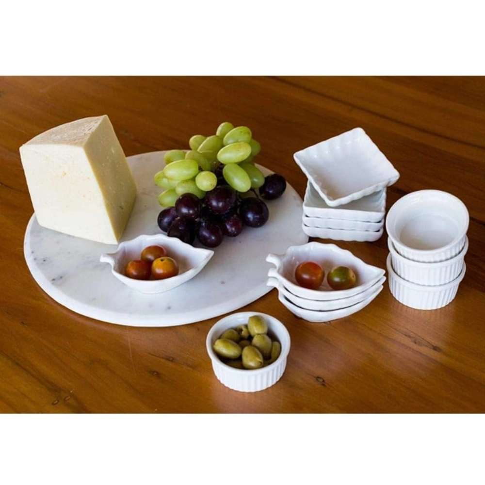 Bandeja Redonda Giratória Hudson Home Mármore 30 Cm Bandeja Redonda Giratória Hudson Home Mármore 30 Cm