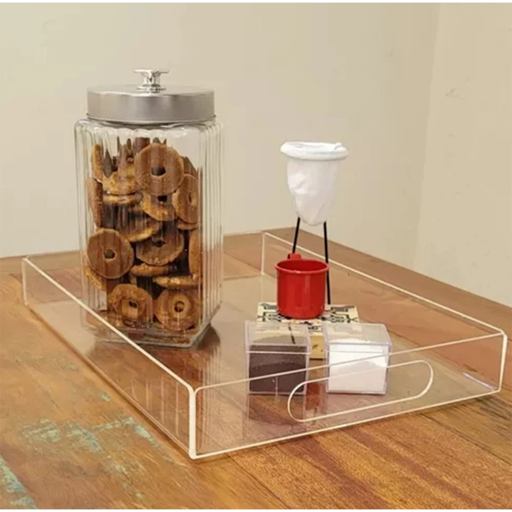 Bandeja Retangular Com Alca Paramount