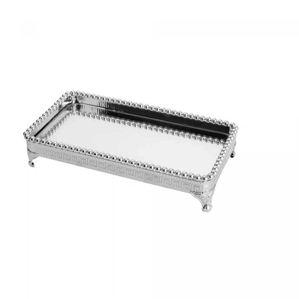 Bandeja Retangular Lyor Zigzag 31 X 16 X 6 Cm Bandeja Retangular Lyor Zigzag 31 X 16 X 6 Cm