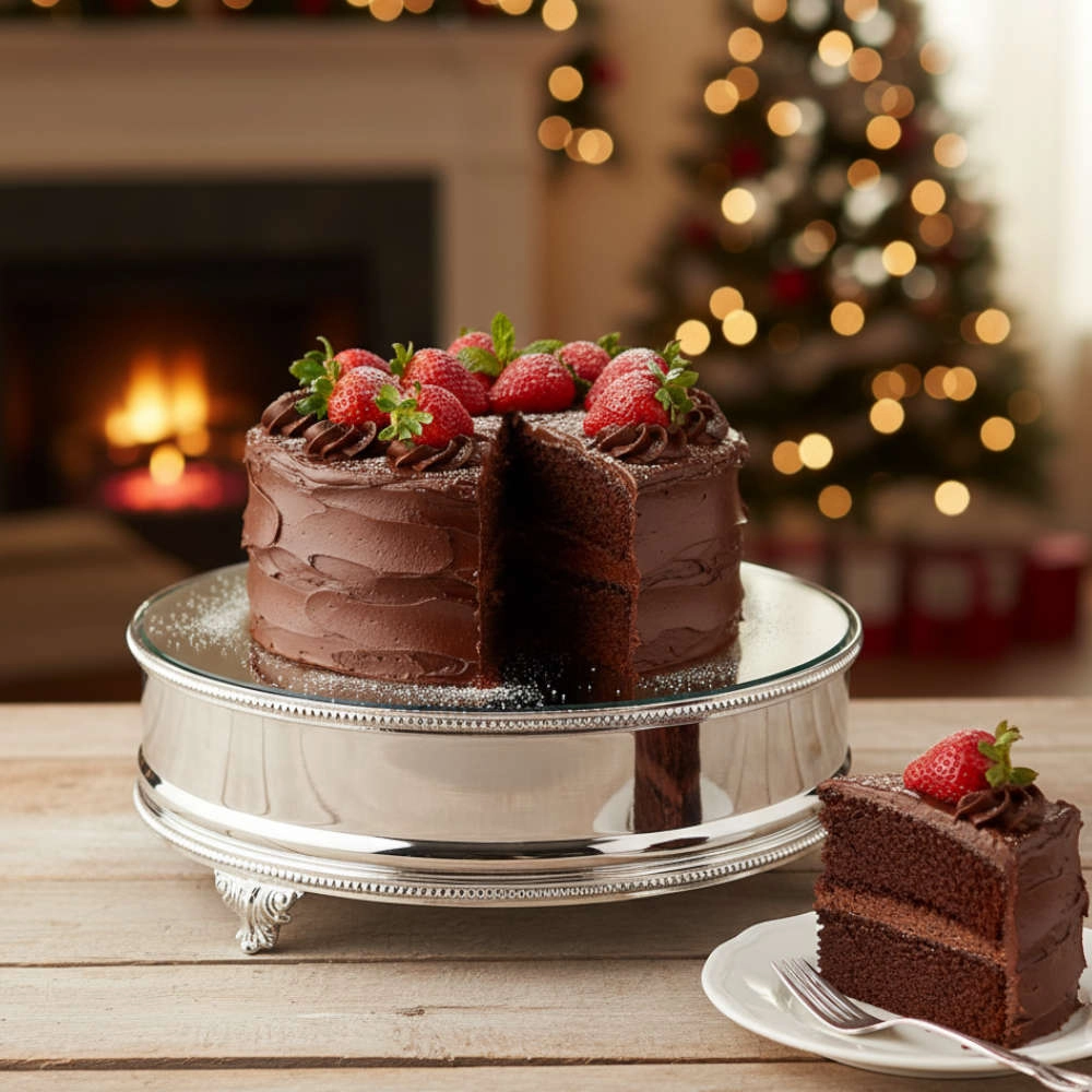 Boleira Redonda Silverlux Perola