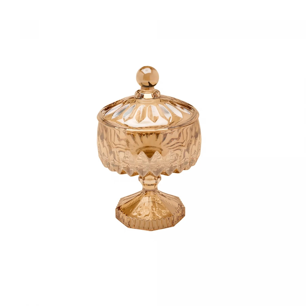 Bomboniere Com Pe Wolff Louise Ambar 14 X 22,5 Cm Bomboniere Com Pe Wolff Louise Ambar 14 X 22,5 Cm