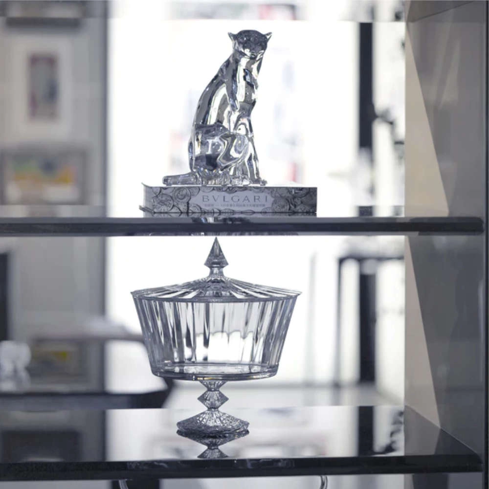 Bomboniere Com Tampa Em Cristal Baccarat Mille Nuits