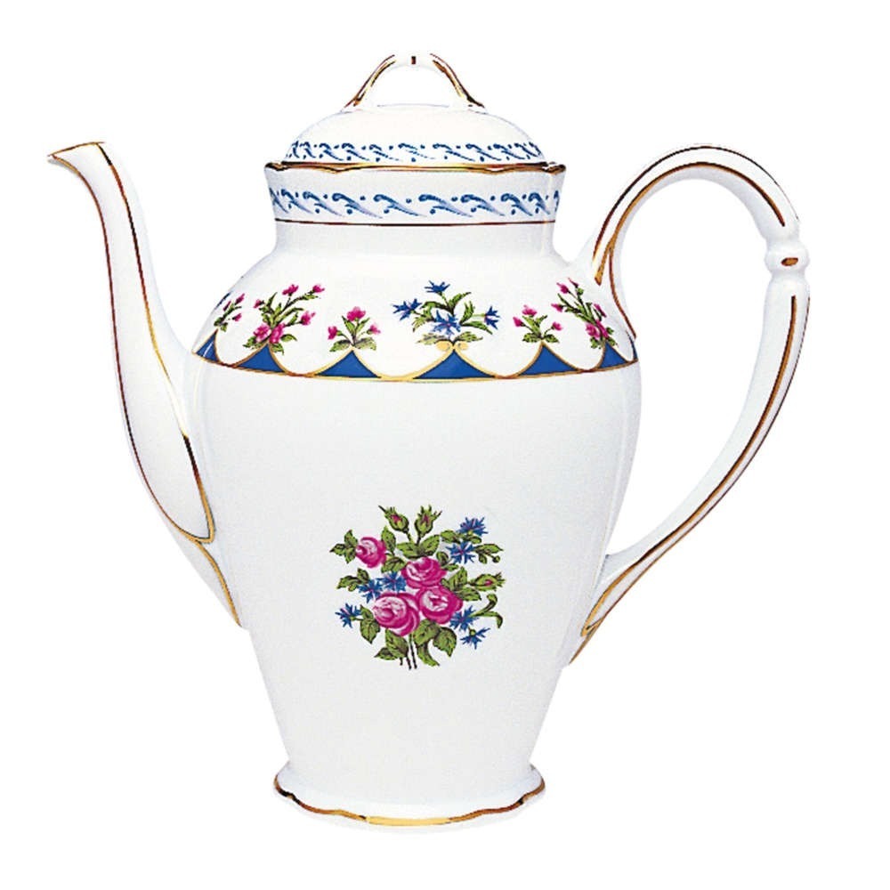 Bule de Cafe Bernardaud Chateaubriand Blue 2 Litros Bule de Cafe Bernardaud Chateaubriand Blue 2 Litros