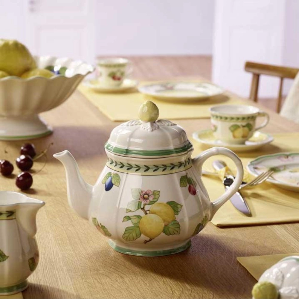 Bule de Cha  French Garden Fleurence Villeroy e Boch