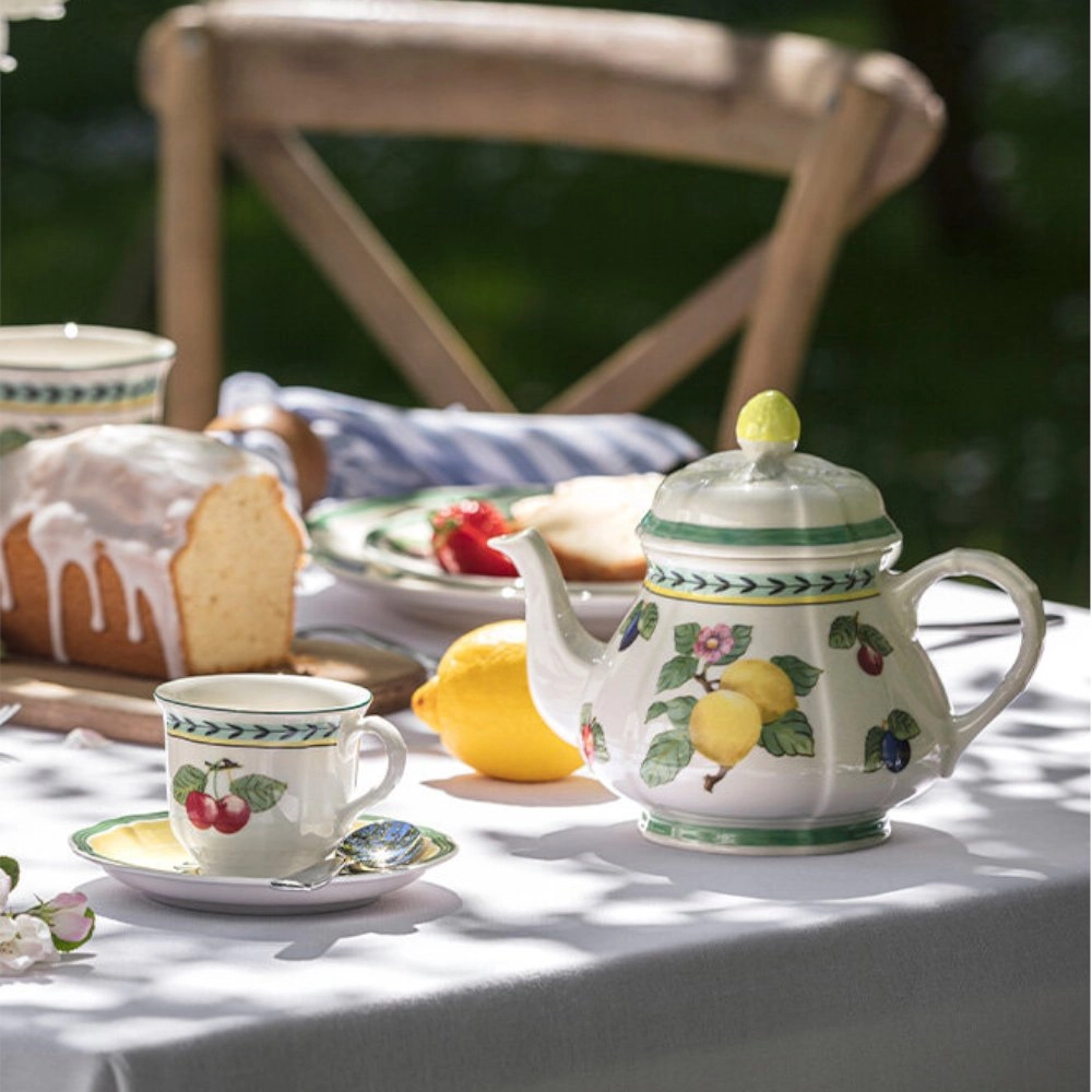 Bule de Cha  French Garden Fleurence Villeroy e Boch