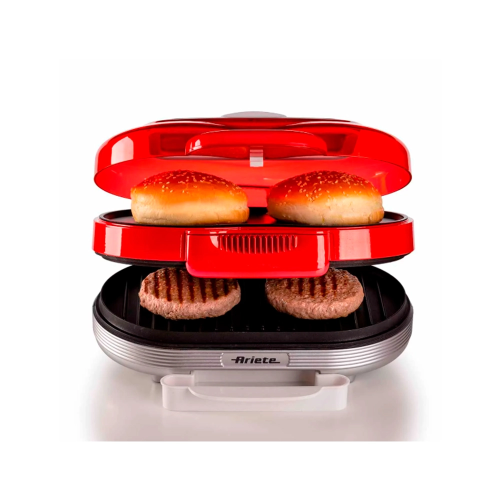 Burger Grill Elétrico Ariete Retrô Party Time 205