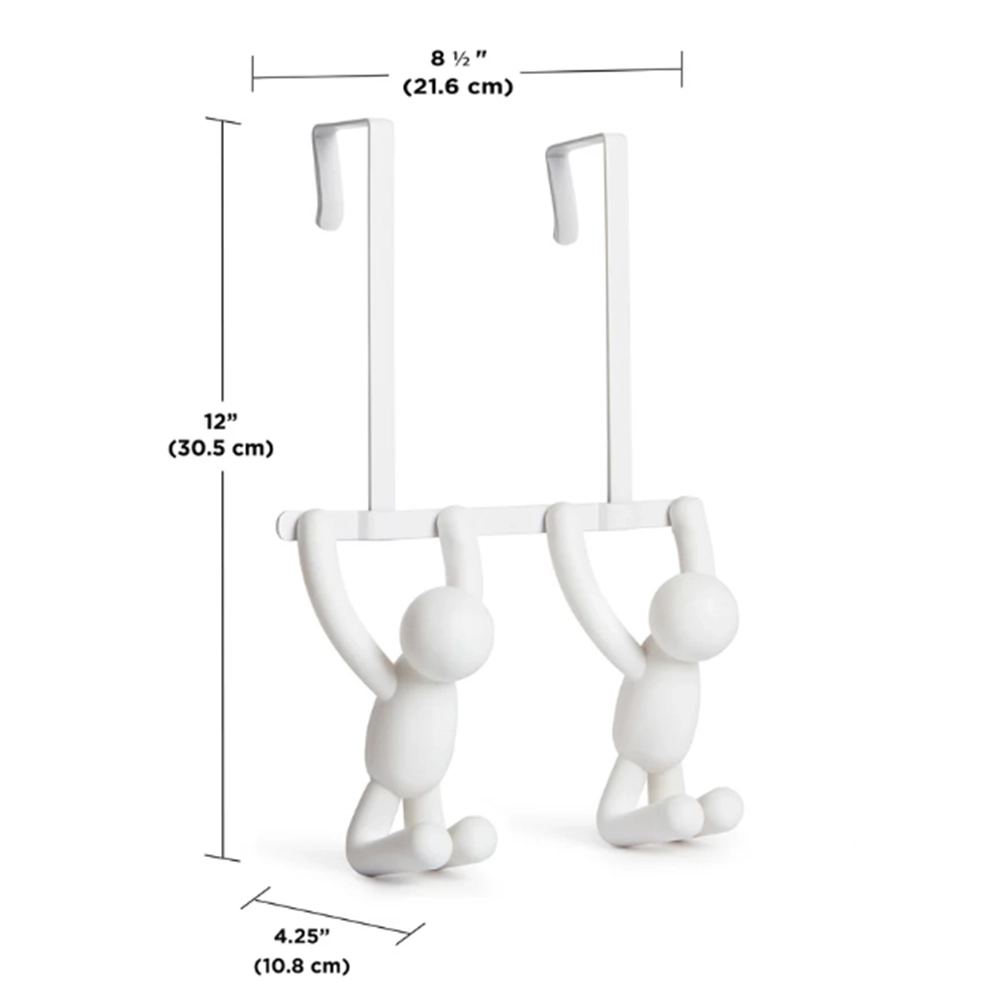 Cabide de Porta Duplo Umbra Buddy Cabide de Porta Duplo Umbra Buddy