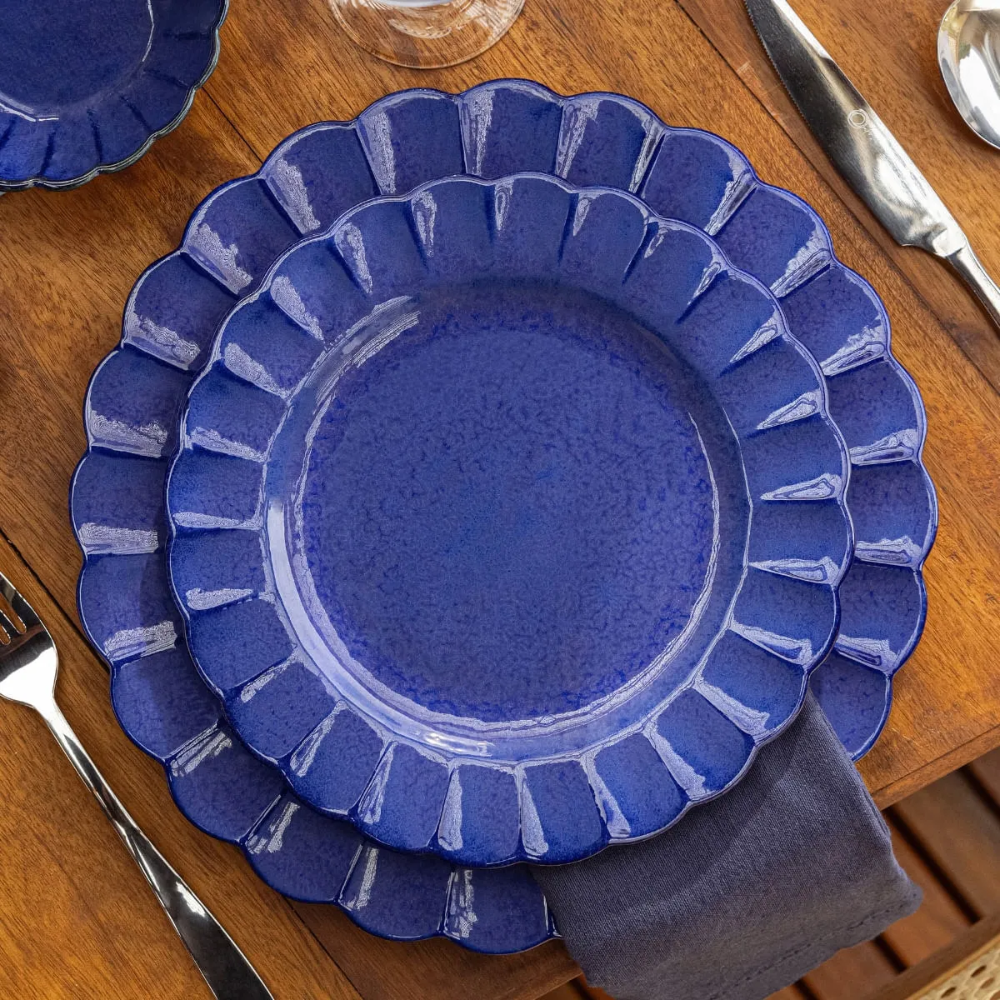 Cada - Prato Raso 27,5cm - Amor Perfeito