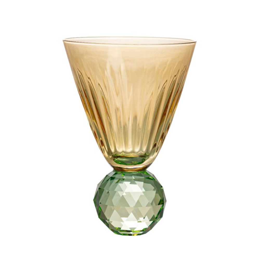 Cada  - Taca Agua Facet Ambar