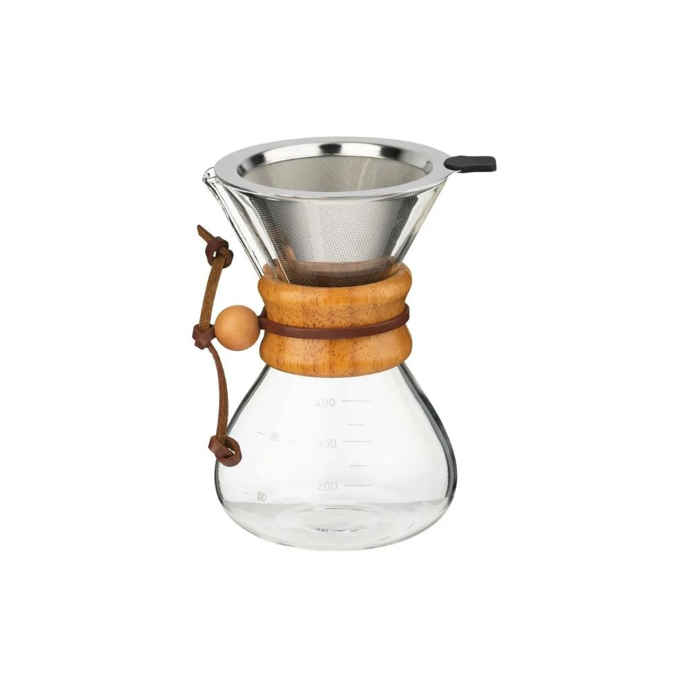 Cafeteira C/ Filtro Inox Lyor 400 Ml