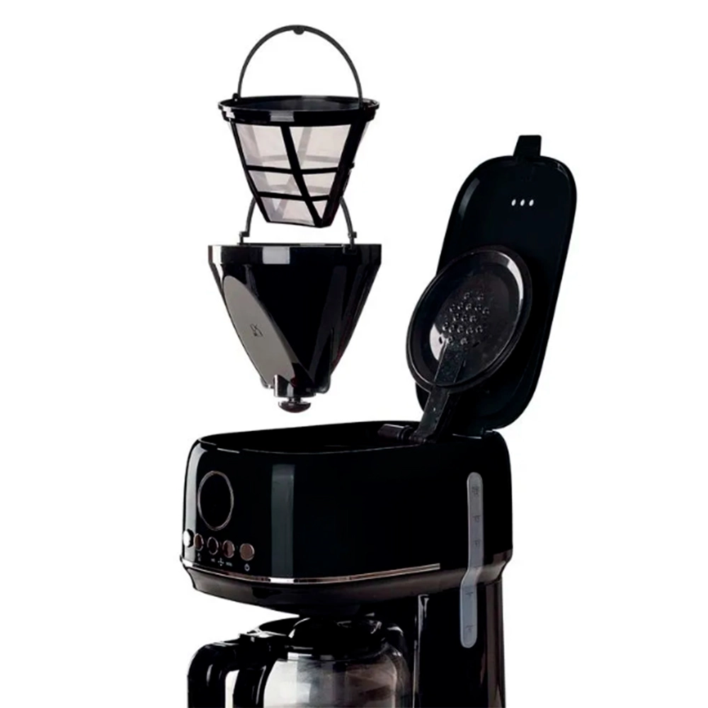 Cafeteira Eletrica Ariete Moderna Preta 15 Xicaras