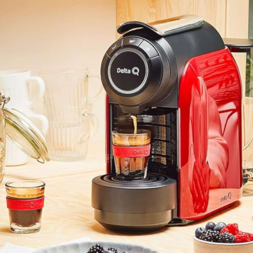 Cafeteira Espresso Delta Q Qool Evolution Vermelha Cafeteira Espresso Delta Q Qool Evolution Vermelha