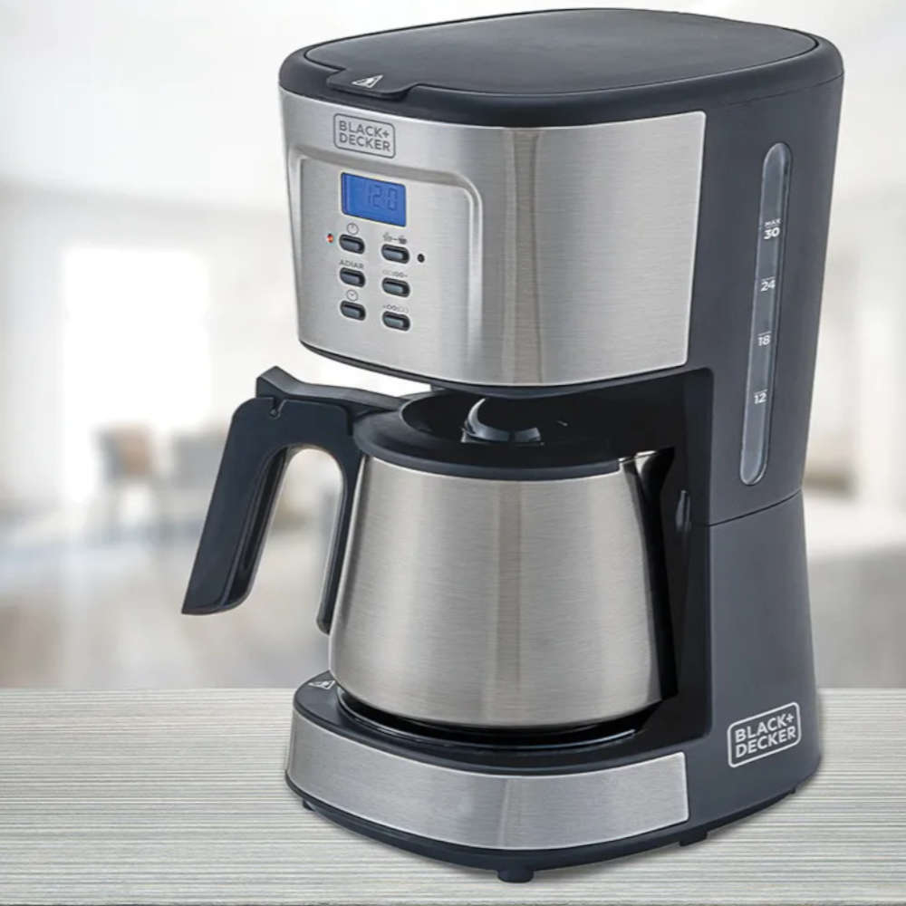 Cafeteira Programável Gourmand Gris Black+decker Cm300g Cafeteira Programável Gourmand Gris Black+decker Cm300g