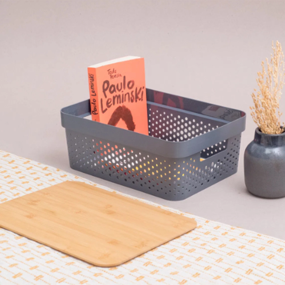 Caixa Organizadora Com Tampa Oikos Poá 10 Litros Caixa Organizadora Com Tampa Oikos Poá 10 Litros