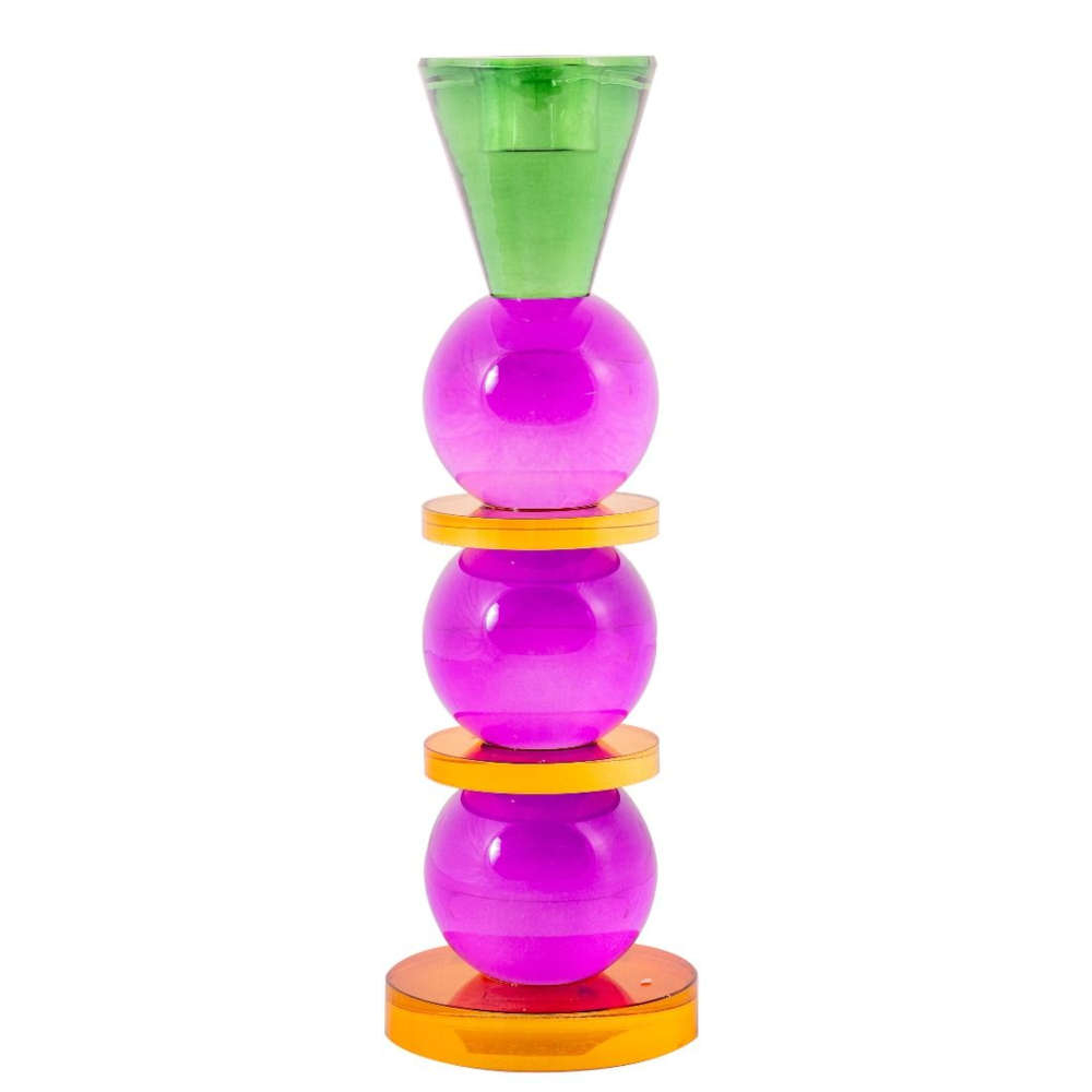 Castical Grande Orbes de Cristal 25 Cm Ribeiro e Pavani