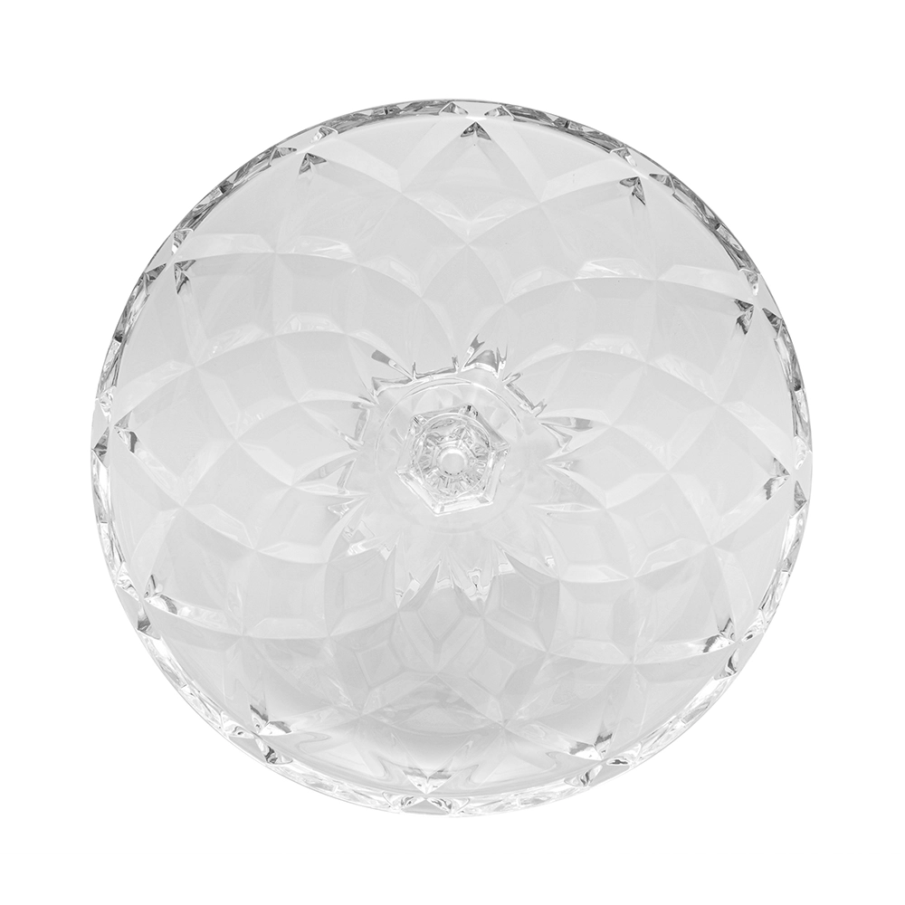 Centro de Mesa Com Pé Lyor Deli Diamond 40 X 16 Cm
