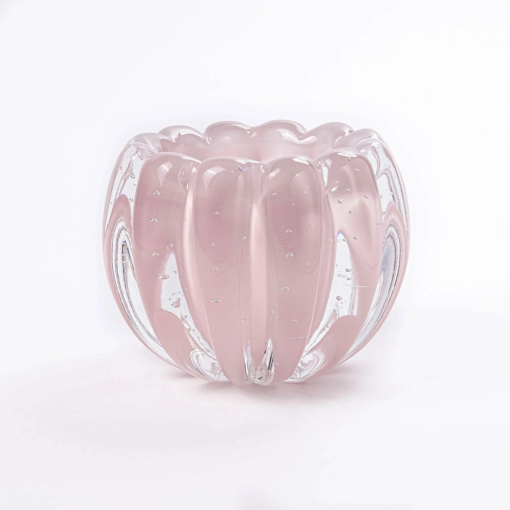 Centro de Mesa Liceu Cristais D´labone Quartzo Rose 9 X 6 Cm