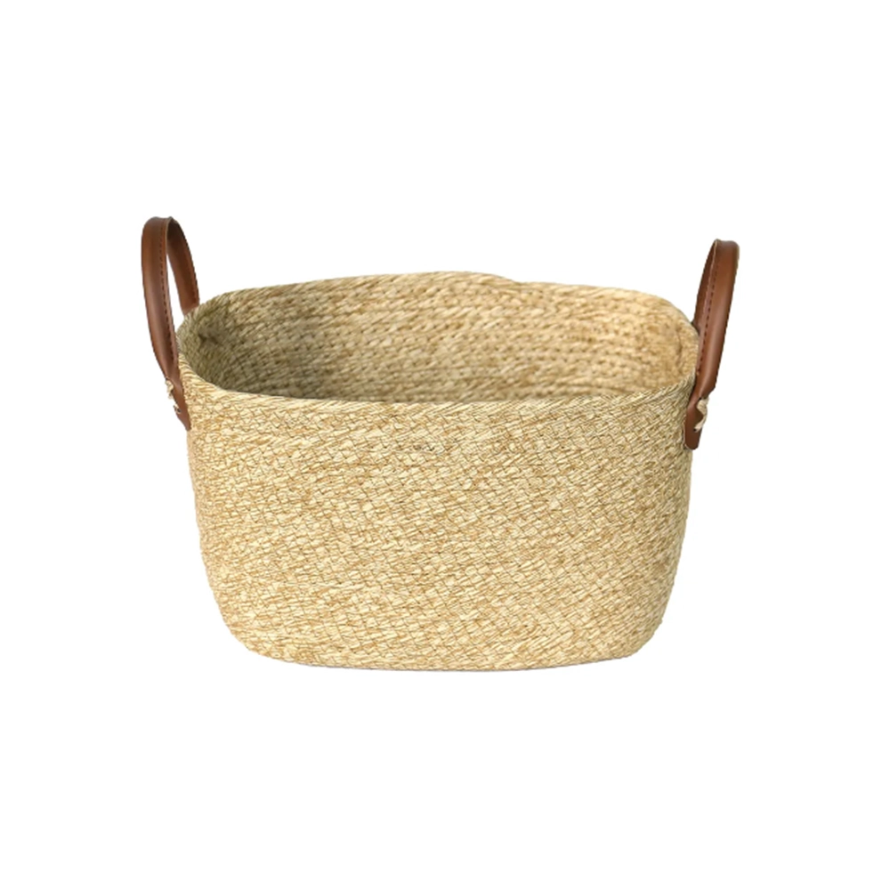Cesto de Fibra Natural Com Alca Paramount