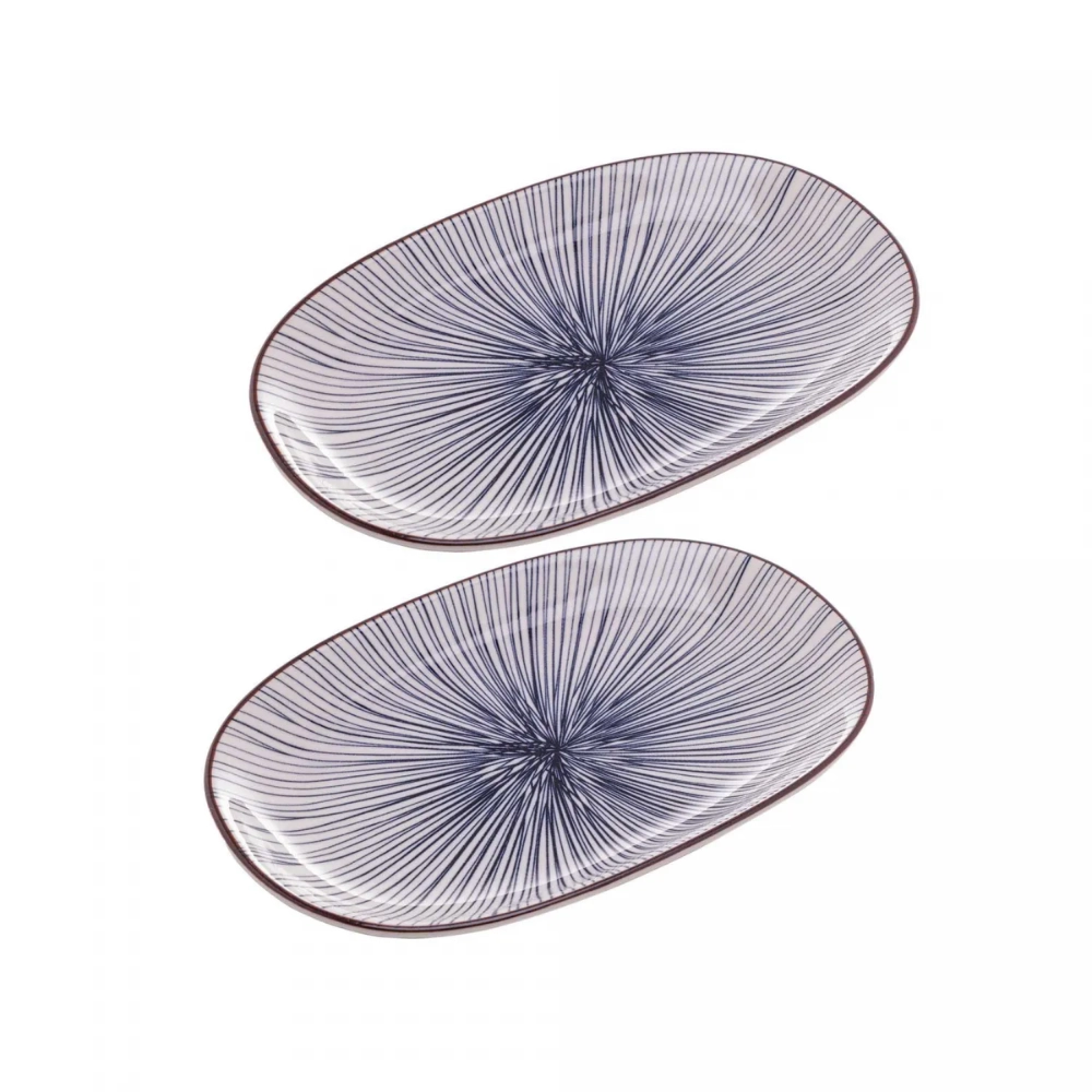 Cj Pratos Ovais P/ Servir Koji