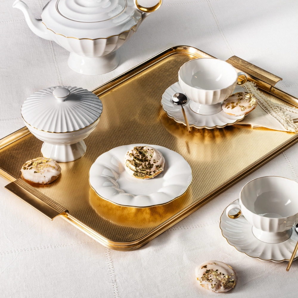 Conjunto 4 Xicaras Para Cha Vista Alegre – Colecao 200 Anos Conjunto 4 Xicaras Para Cha Vista Alegre – Colecao 200 Anos