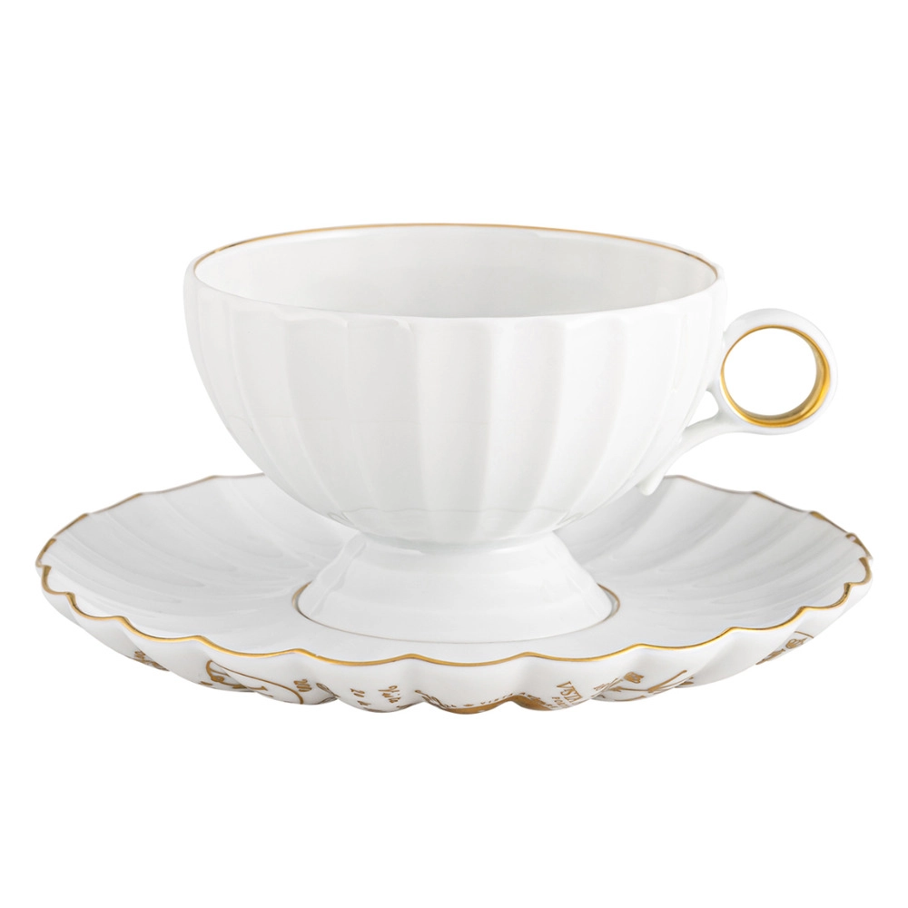 Conjunto 4 Xicaras Para Cha Vista Alegre – Colecao 200 Anos Conjunto 4 Xicaras Para Cha Vista Alegre – Colecao 200 Anos