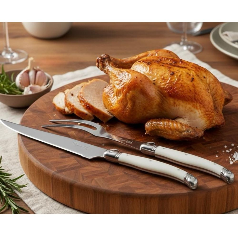 Conjunto C/ 2 Pecas Trinchante Laguiole