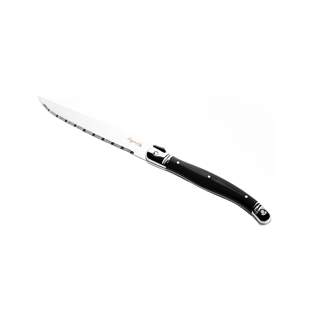 Conjunto C/ 6 Facas Luxo Com Suporte Laguiole Conjunto C/ 6 Facas Luxo Com Suporte Laguiole