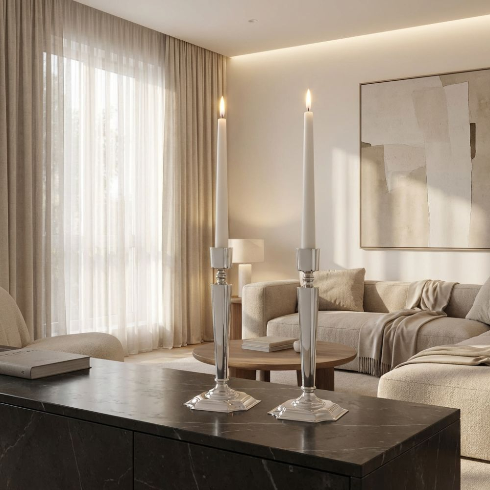 Conjunto Com 2 Pares de Castical Sheffield 32 Cm Conjunto Com 2 Pares de Castical Sheffield 32 Cm