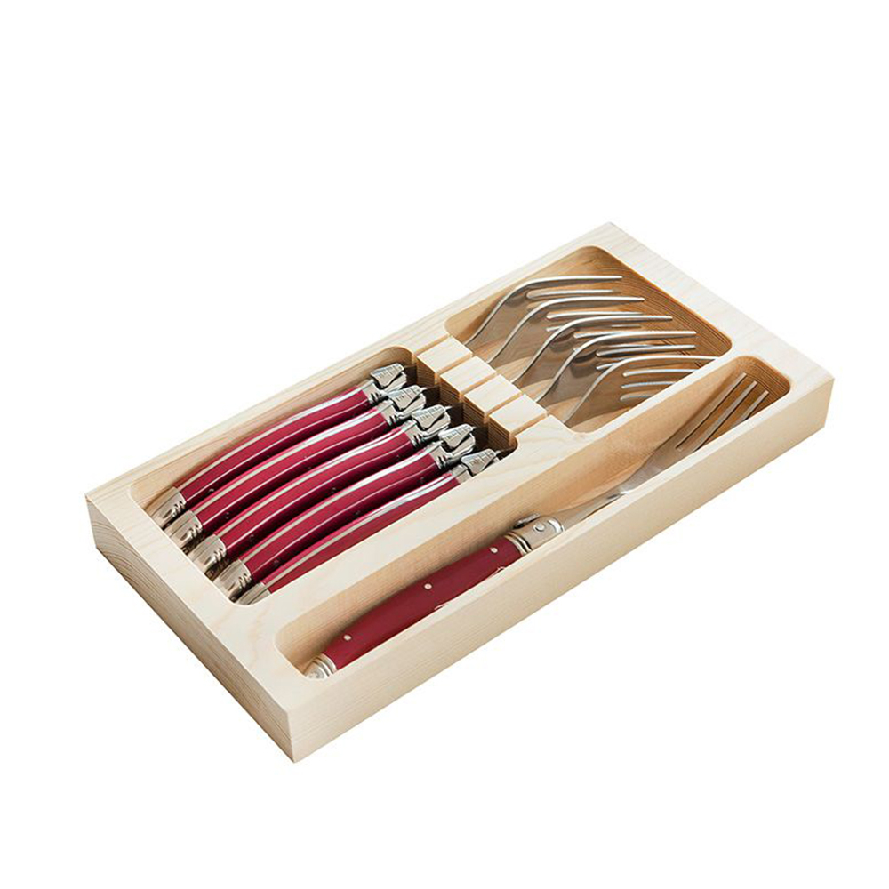 Conjunto C/ 6 Garfos Luxo Laguiole