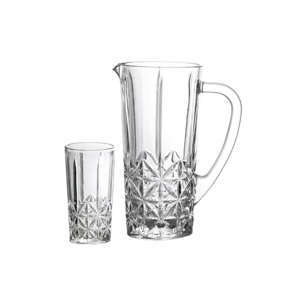 Conjunto de Jarra e Copos Bon Gourmet Stella - 7 Pecas Conjunto de Jarra e Copos Bon Gourmet Stella - 7 Pecas