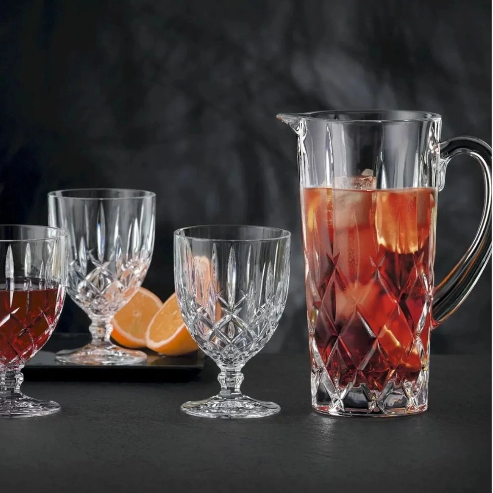 Conjunto de Jarra e Tacas Goblet Noblesse