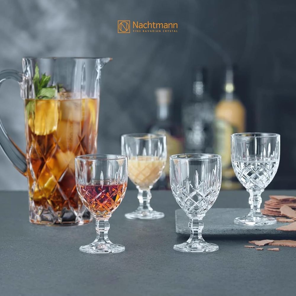 Conjunto de Jarra e Tacas Goblet Noblesse