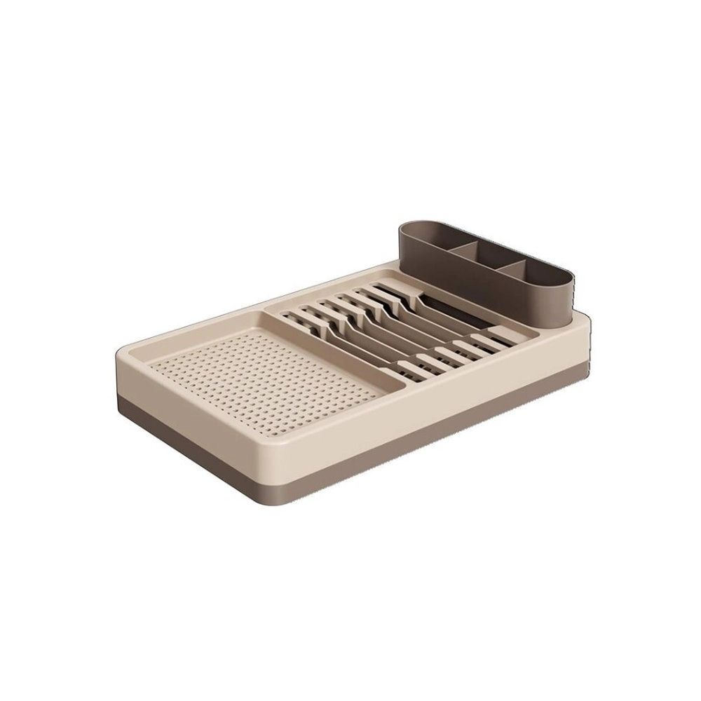 Escorredor de Loucas Coza Flat Cinza 42 X 26 X 10 Cm