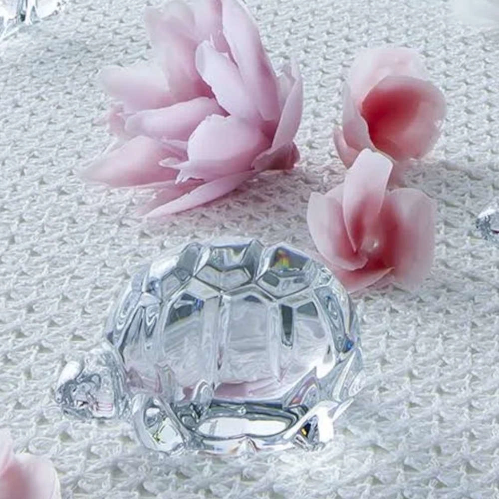 Escultura Em Cristal Baccarat Tortoise
