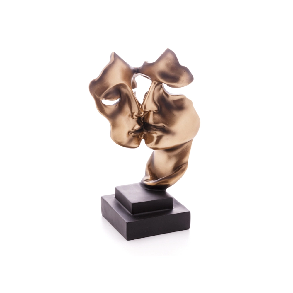 Escultura Wolff Face Namorados 18 X 11 X 27 Cm