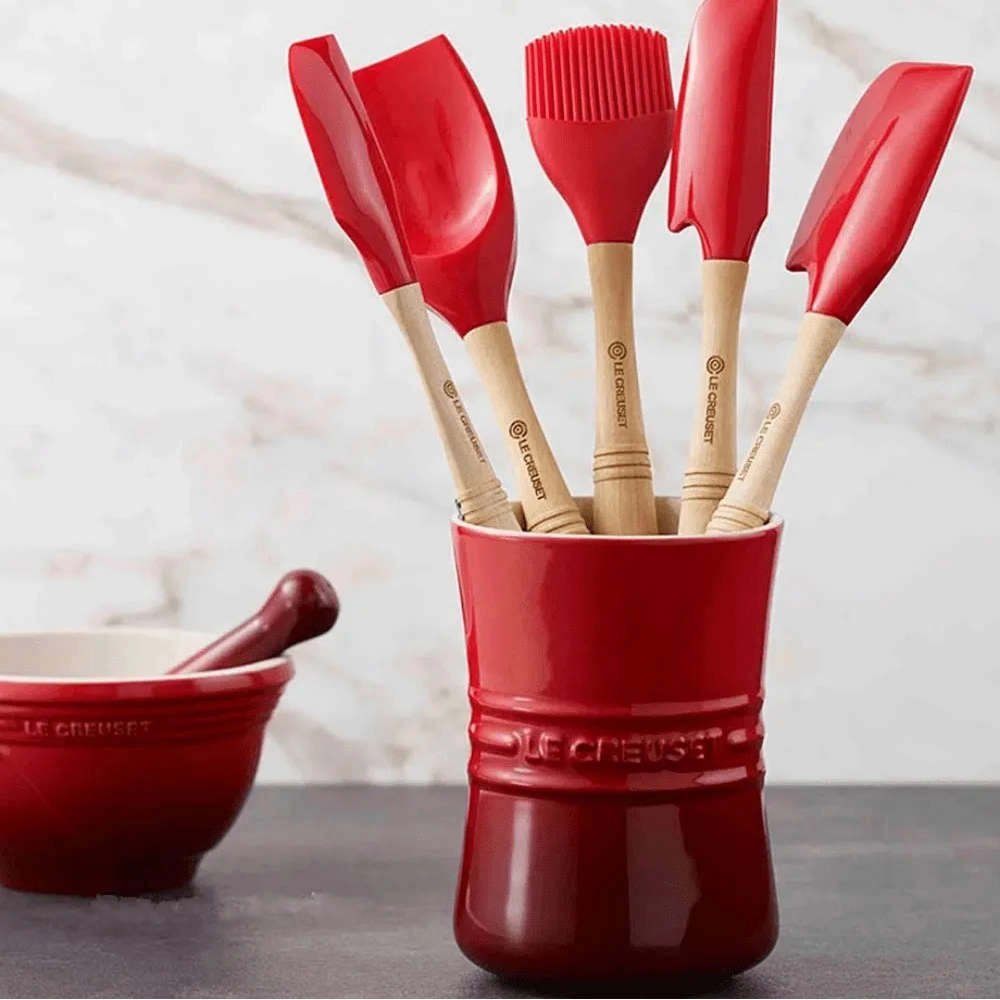 Espatula Pequena Le Creuset Venus Vermelha Espatula Pequena Le Creuset Venus Vermelha