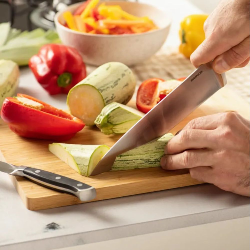 Faca Chef Aco Inox Brinox Infinity 29 Cm Faca Chef Aco Inox Brinox Infinity 29 Cm