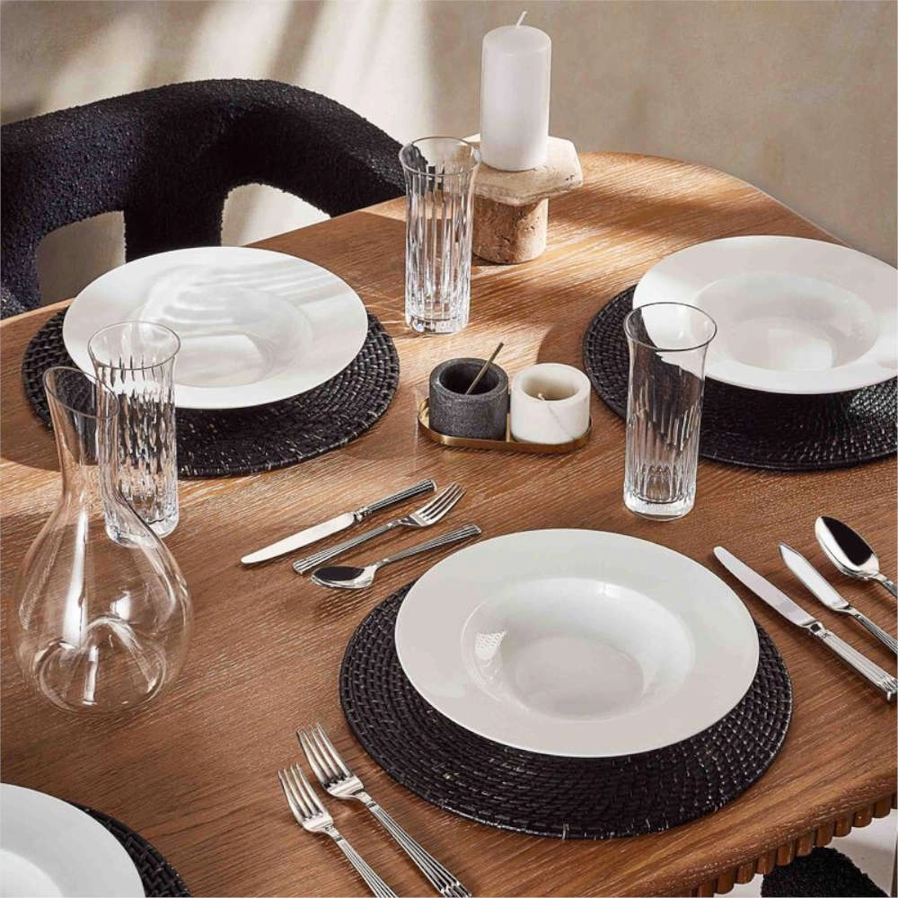 Faqueiro Christofle Osiris Aço Inox 125 Peças