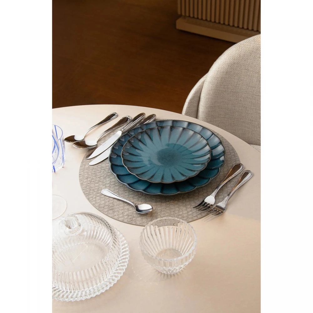 Faqueiro Wolff Geneve Aco Inox - 130 Pecas