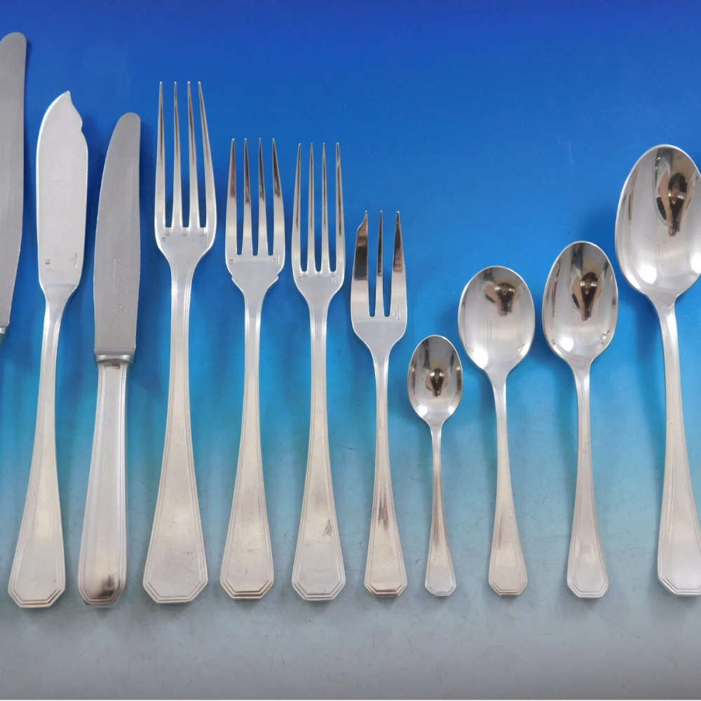 Faqueiro Imperial 130 Pecas America Christofle